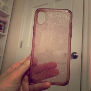 Pink speck iPhone X case